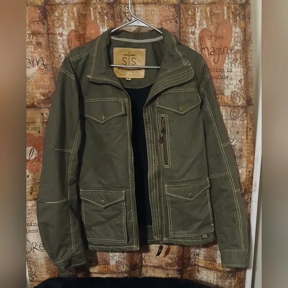 NWOT Women's STS Ranchwear Sundance Loden Utility Jacket Size M - Picture 1 of 12